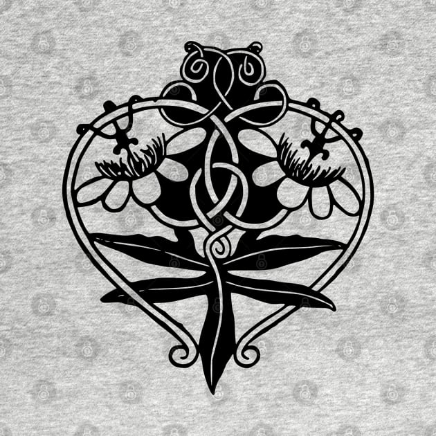 Medieval Celtic Heart by Vintage Boutique